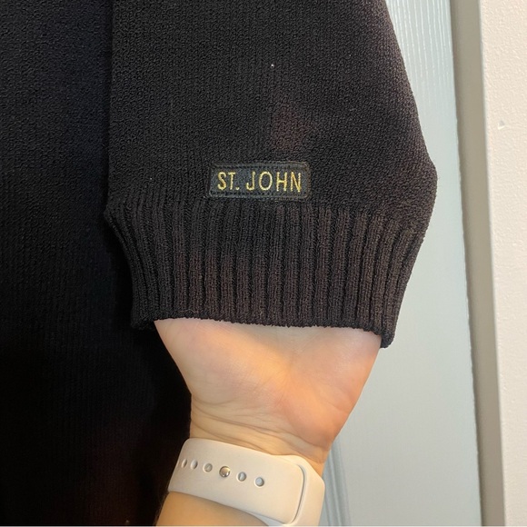 St. John Sport Wool Blend Top Large - Picture 2 of 6